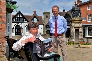 Former councillor Mary Hill, and from Paddy Ryan from A Ryan & Son butchers