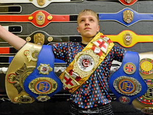 Supporting image for story: Talented kick boxer Taylor Underwood on top of the world