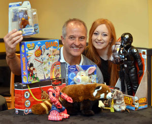Alison Hankinson joins Steve Bull as he gets behind the Express & Star Toy Appeal