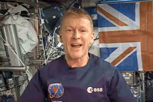 Astronaut Tim Peake