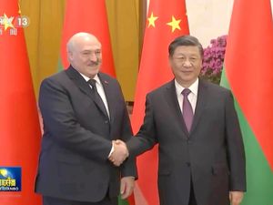 Supporting image for story: China and Belarus presidents call for Ukraine ceasefire