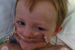 Supporting image for story: Shrewsbury's Noah battles back after heart operation