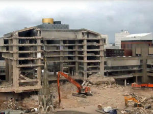 Supporting image for story: Birmingham Paradise development: Watch a YEAR of demolition at Central Library in just 90 seconds