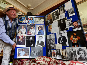 Supporting image for story: Wolverhampton man shows off star-studded autograph collection
