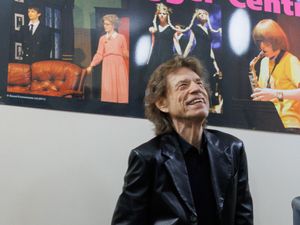 Supporting image for story: Sir Mick Jagger makes surprise visit to his old school