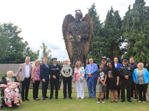 Supporting image for story: 'Knife crime can happen anywhere' warning as Knife Angel arrives in Lichfield