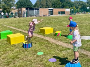 Supporting image for story: A donation to a Telford primary school has funded fresh play equipment
