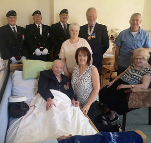 Hilda celebrates her 100th birthday last year