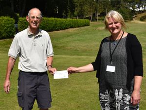 Supporting image for story: Church Stretton community centre benefits from golf club's generous donation