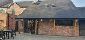 The Venue is set inside an area at the foot of the retreat