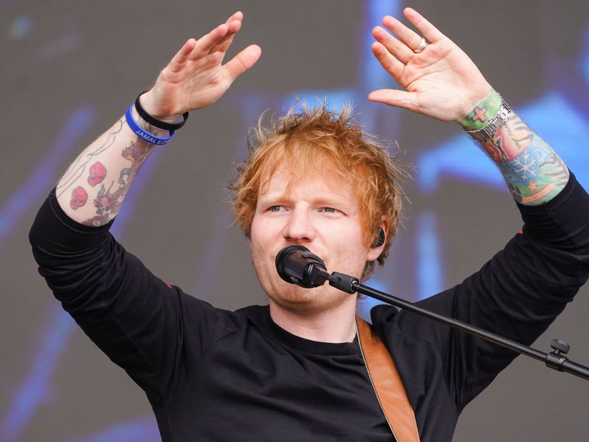 Ed Sheeran plays surprise set at BBC Radio 1’s Big Weekend