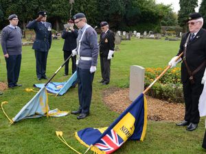 Supporting image for story: Shropshire serviceman remembered on centenary of his death - with video and pictures