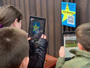Supporting image for story: New QR codes around Shrewsbury set to make it easier 'for everyone to connect with town's vibrant past'