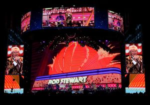 Rod Stewart at Arena Birmingham. Photo: Andy Shaw.