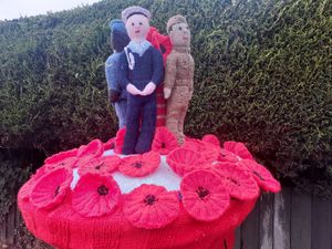 Yarn creations in Shrewsbury