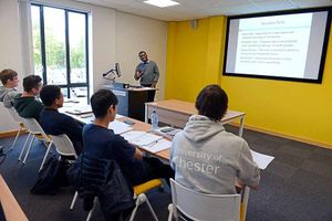 Supporting image for story: Shrewsbury university leaders forging global links