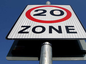 Supporting image for story: Newly installed speed limit sign removed to make way for Shifnal fun fair