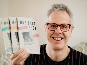 Supporting image for story: Telford author takes 'one last shot' and fulfils lifetime ambition 