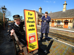 Supporting image for story: Severn Valley Railway dealt blow as vintage signs stolen from station