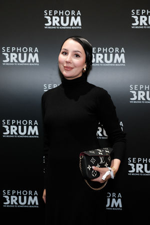 Fatima Lily attends the Sephora Birmingham VIP launch party at The Bullring & Grand Central on November 12, 2024 in Birmingham, England. (Photo by Dave Benett)