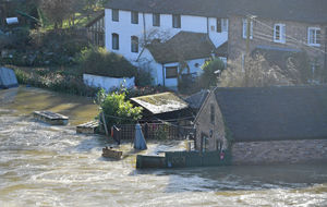 Flooding in Ironbridge