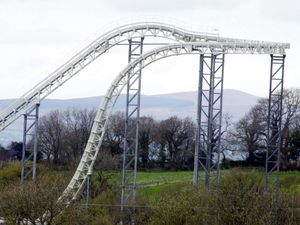 The Drenched ride at Oakwood in Pembrokeshire