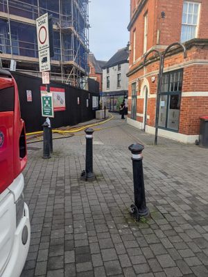 Two fire crews were sent to the incident.