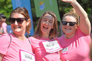 The Cancer Research UK Race for Life (5k) in West Park, Wolverhampton.