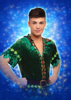 Union J's Jaymi Hensley as Peter Pan