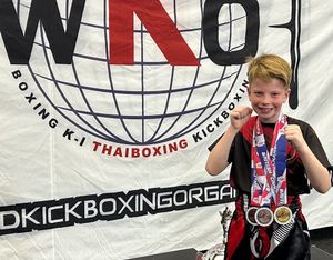 Supporting image for story: Youngster ready to take over world