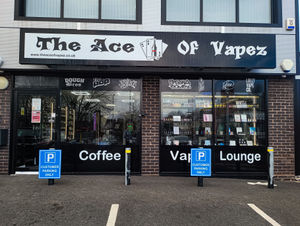 Smokers who want to give up can swap an unlit cigarette for a vape at Ace of Vapes