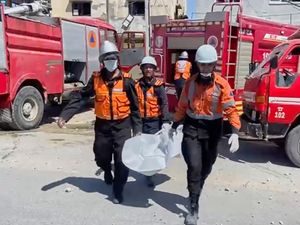 Supporting image for story: Nine of a doctor’s 10 children killed in Israel’s latest strikes in Gaza