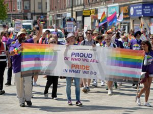 Supporting image for story: Wolverhampton Pride is back! Rainbows galore as event returns after four years