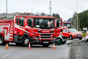 Emergency services at the scene