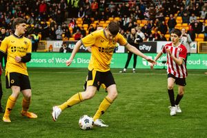 The Wolves Disability FC players love the opportunity to play on the pitch.