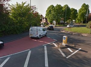 Ham Lane and Chawn Hill junction.