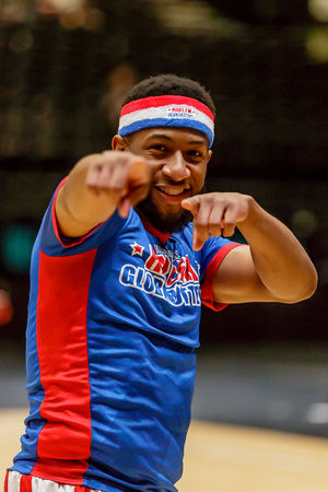 The Harlem Globetrotters in Birmingham. Credit: Chris Bowley