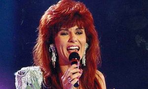 Linda Martin sang with Mick on the hit single