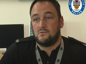 Supporting image for story: WATCH: Police officer critically injured when hit by stolen car returns to work