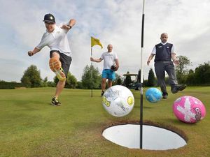 Supporting image for story: Footgolf aims to score at Shropshire course