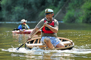 Ironbridge Coracle Regatta has been called off due to weather concerns. Photos: Bob Greaves