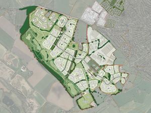 Supporting image for story: Plans for 1,500 homes, school and community facilities on the edge of Bridgnorth are lodged