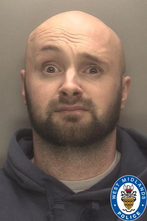 Ant Derry is wanted for breaching a non-molestation order. Photo: West Midlands Police