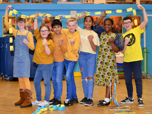 Supporting image for story: Pupils in Wednesbury rally to raise cash for Ukraine 