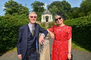 Roly and Roberta Alden from Richard Castle, recognised for their community work in the town