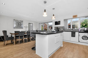 A practical family kitchen forming part of a flexible and well-balanced ground floor layout