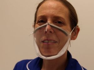 Supporting image for story: See-through facemask to help lip-readers is approved for NHS use