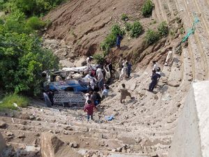 Supporting image for story: At least 36 dead in two separate bus accidents in Pakistan