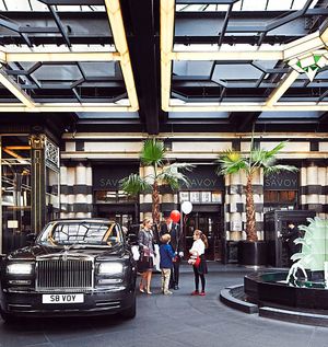 First impressions – the front of The Savoy