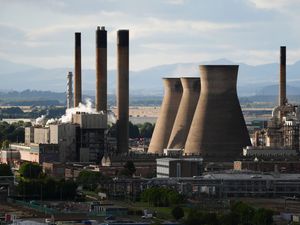 View of the Grangemouth refinery